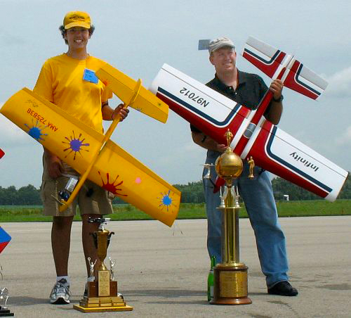 Photo of Paul Ferrell and Brett Buck, Senior and Open Champs